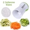 Heavy Duty Vegetable Spiralizer Zucchini Noodle Maker 4Blade Veggie Pasta Spaghetti Slicer 1