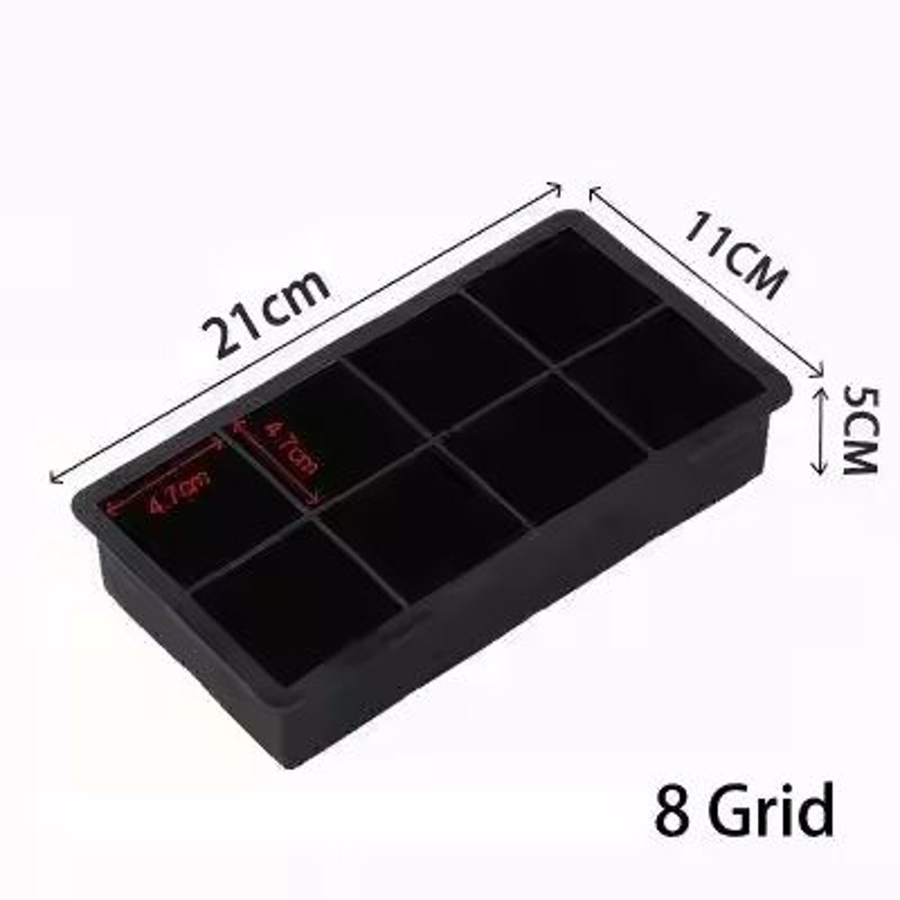 14Grid Silicone Ice Cube Tray Mold Reusable Flexible NonToxic Ice Cube Maker For Home Bar Use 1