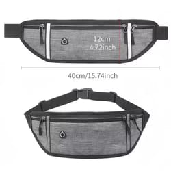 multifunctional waist pack sport running bag & phone chest pouch for men & women
