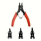 4in1 Circlip Pliers Set MultiFunction Snap Ring Crimp Tool For DIY Automotive Household Repairs 3