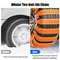 Plastic Snow Chains For Car Tires AntiSlip Winter Wheel Chains 10 20Piece Set For Snow Ice Mud 4