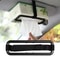Car Paper Towel Holder Clip Visor SeatBack Hanging Tissue Box Frame For Cars SUVs Trucks 0
