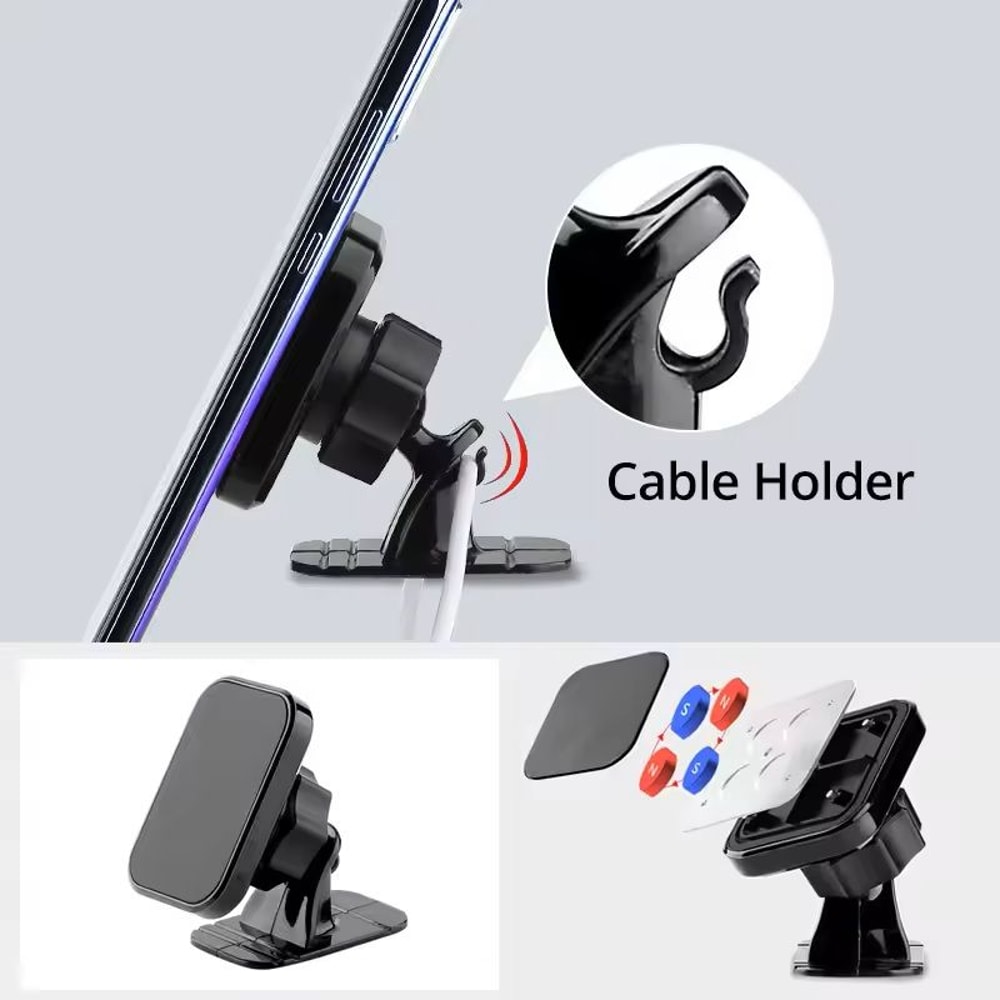 Magnetic Car Air Vent Phone Holder Strong Magnet Mount For IPhone Samsung GPS Navigation 2
