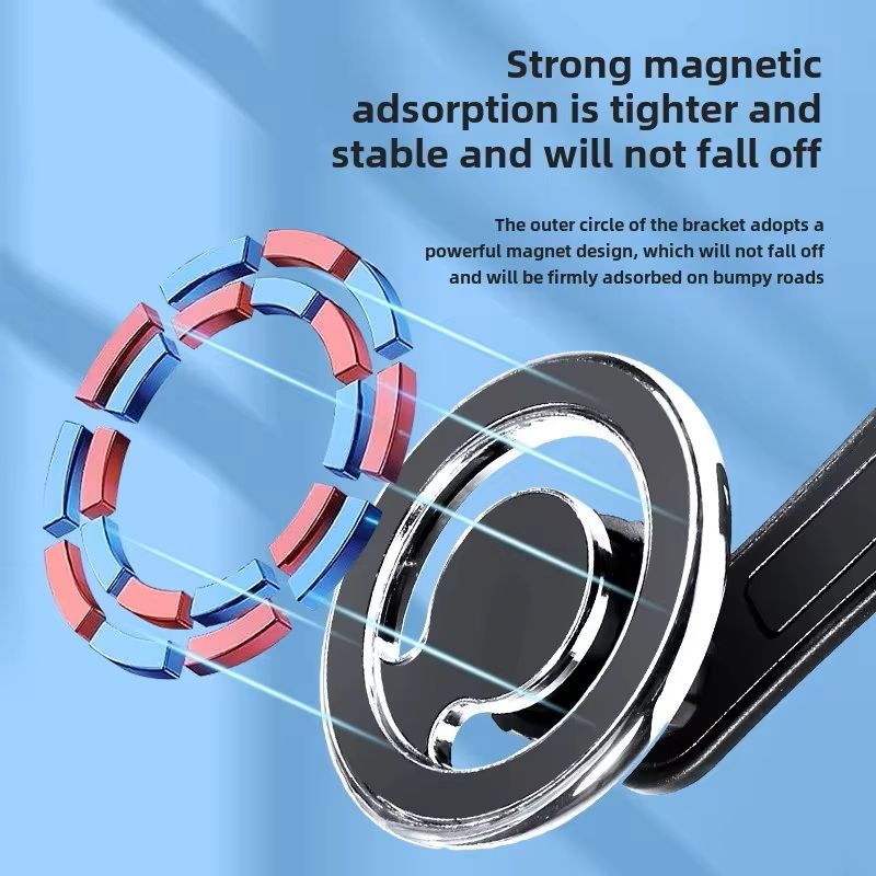 MagSafeCompatible Magnetic Car Phone Holder Universal Dashboard Vent Mount For IPhone Samsung GPS 6