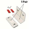 Magnetic Door Catch Latch 1 Pair Invisible DrillFree Adhesive Mount For Cabinets Sliding Doors Fur 0