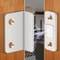 Magnetic Door Catch Latch 1 Pair Invisible DrillFree Adhesive Mount For Cabinets Sliding Doors Fur 3