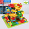 168 PCS DIY Marble Run Maze Blocks STEM Building Toy For Kids Creative Animal Shapes Ball Track F 1