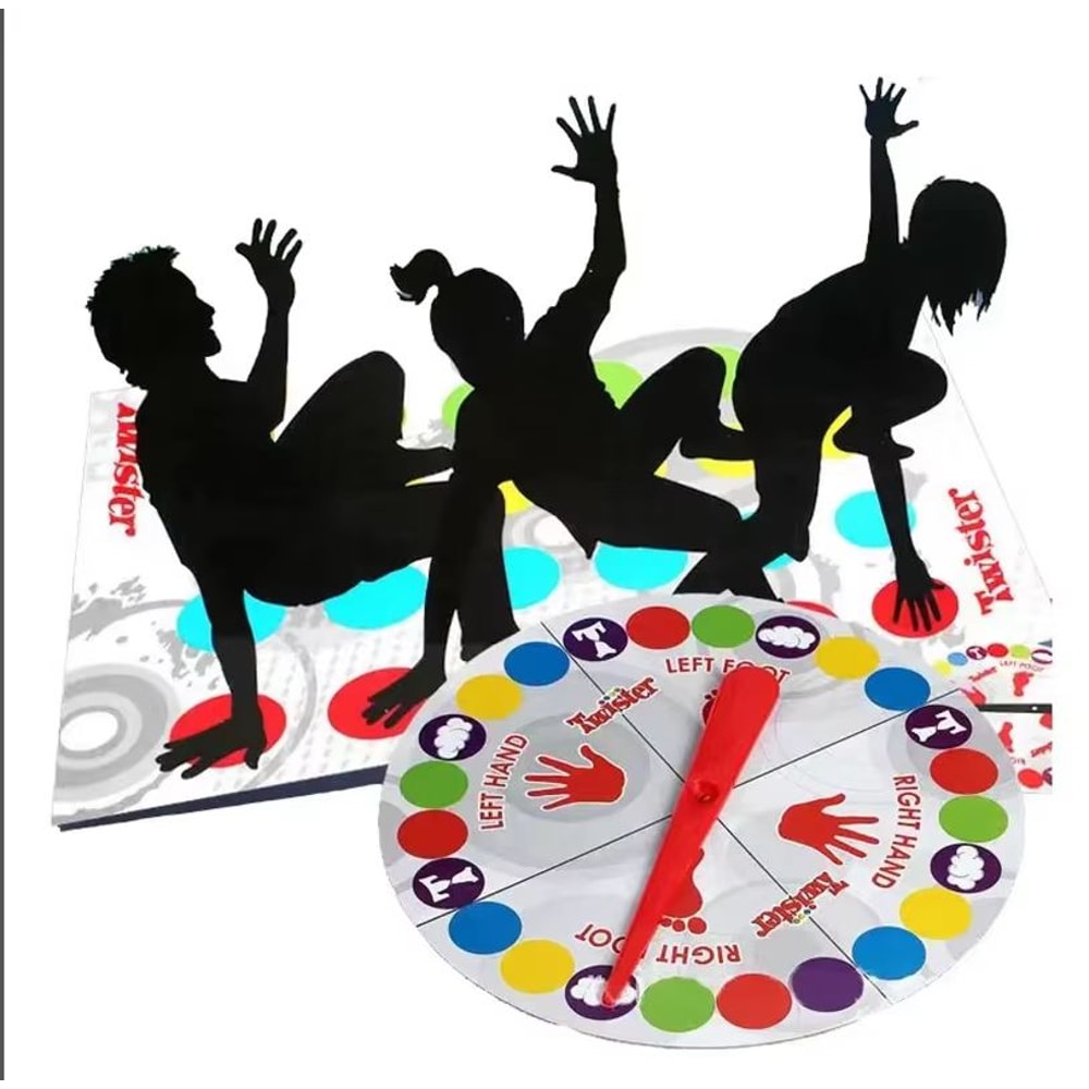 Active Indoor Outdoor Party Fun Board Games For Kids Adults Family And Friends Twist Body Games 1