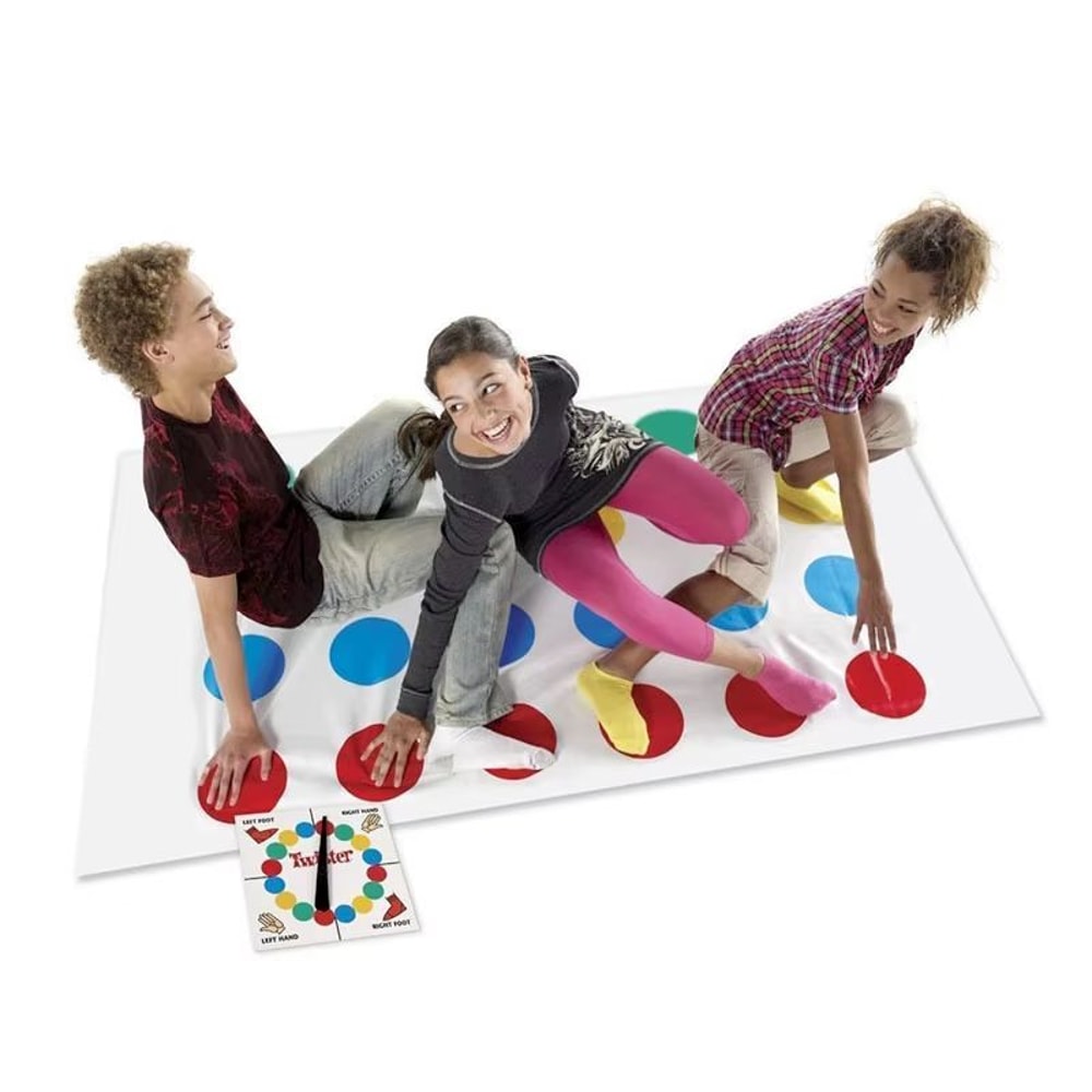 Active Indoor Outdoor Party Fun Board Games For Kids Adults Family And Friends Twist Body Games 2