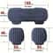 Plush NonSlip Car Front And Back Seat Protector Soft Durable Seat Cushion Mat For Comfort Protect 0