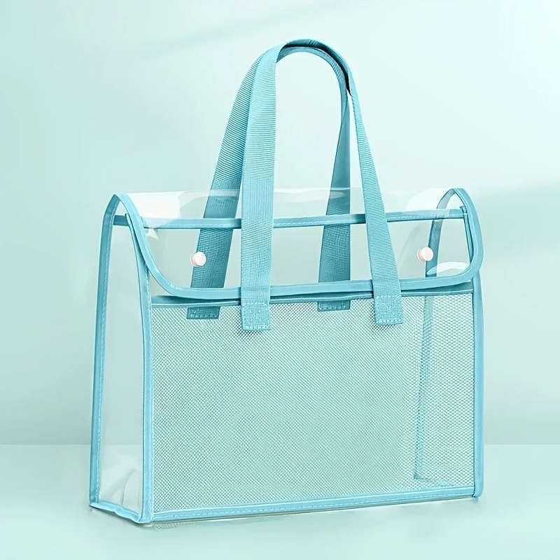 Large Capacity Transparent Waterproof Expanding File Folder Portable PVC SelfAdhesive Document Sto 7