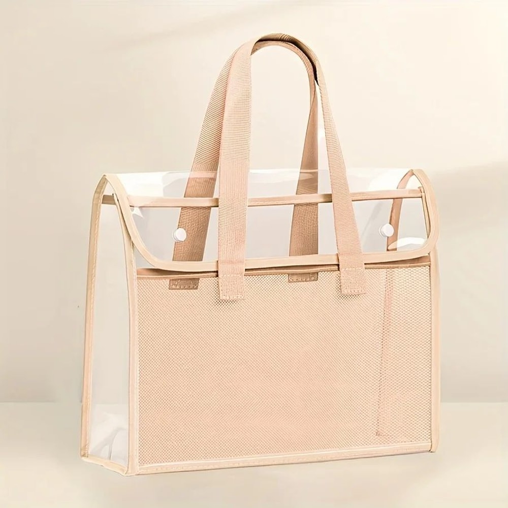 Large Capacity Transparent Waterproof Expanding File Folder Portable PVC SelfAdhesive Document Sto 8