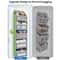 5Shelf Hanging Storage Organizer AntiTilt Large Capacity OvertheDoor Organizer For Bedroom Bath 3