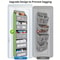 5Shelf Hanging Storage Organizer AntiTilt Large Capacity OvertheDoor Organizer For Bedroom Bath 3