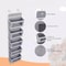 5Shelf Hanging Storage Organizer AntiTilt Large Capacity OvertheDoor Organizer For Bedroom Bath 5
