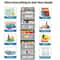 5Shelf Hanging Storage Organizer AntiTilt Large Capacity OvertheDoor Organizer For Bedroom Bath 4