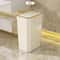 Odor Proof One Touch Trash Can Leakproof Space Saving Bathroom Kitchen Bin With Modern Durable Pl 6