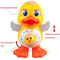 Electric Interactive Dancing Duck Toy With Music Flashing Lights Educational Musical Animal Toy F 2