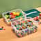 Transparent Stackable LEGO Storage Box Dustproof Moisture Proof Plastic Organizer For Kids Buildi 2