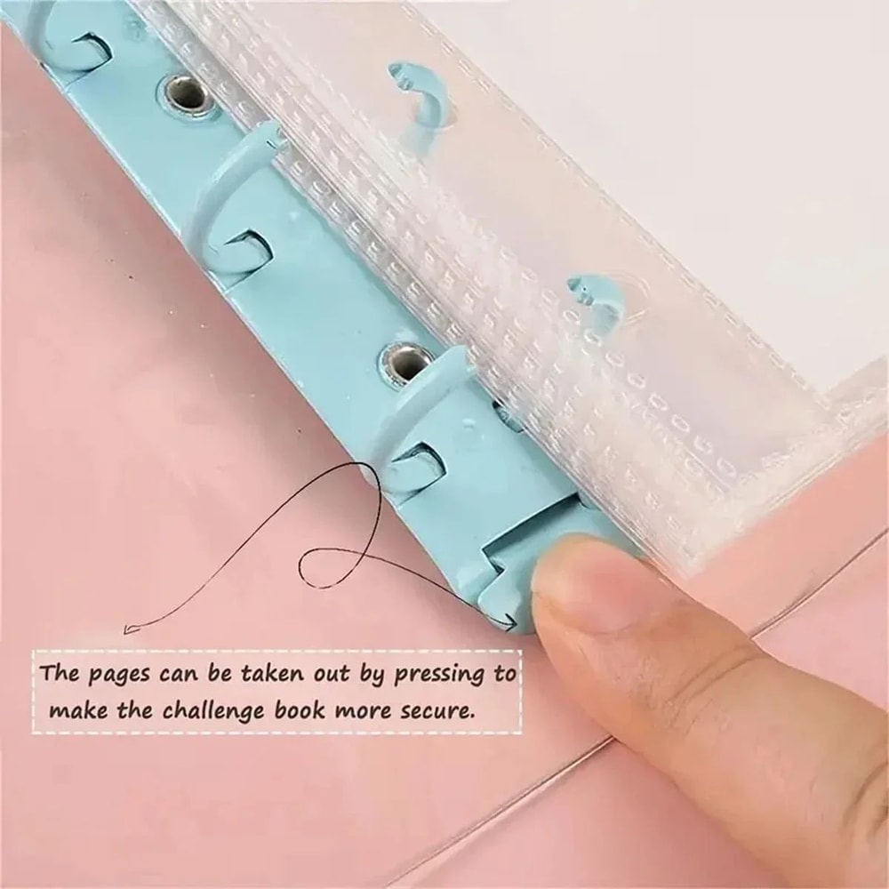 1000 Savings Challenge Binder Money Saving Binder With Envelopes Cash Budget Planner And Challenge 4