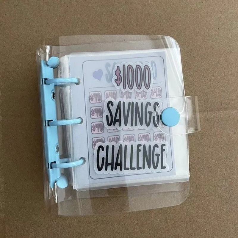 1000 Savings Challenge Binder Money Saving Binder With Envelopes Cash Budget Planner And Challenge 6