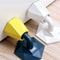 Silent Silicone Door Stopper No Drill Wall Mount Door Holder With Strong Suction Anti Bump Touch 1
