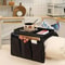Sofa Armrest Organizer Storage Bag Convenient Side Pocket Holder For Remote Controls Magazines Re 0