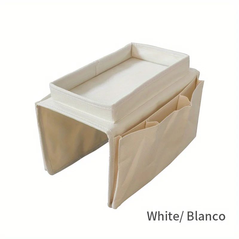 Sofa Armrest Organizer Storage Bag Convenient Side Pocket Holder For Remote Controls Magazines Re 9
