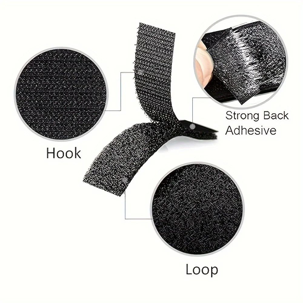 Heavy Weight Hook And Loop Adhesive Mounting Strips Strong DoubleSided Fasteners For Picture Frame 1