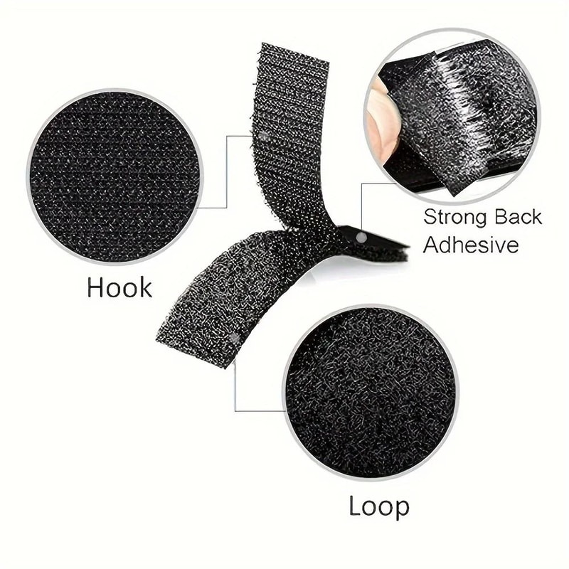 Heavy Weight Hook And Loop Adhesive Mounting Strips Strong DoubleSided Fasteners For Picture Frame 1