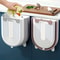 Foldable Hanging Trash Can With Cabinet Hook Portable Countertop Waste Bin For Kitchen Bathroom S 0