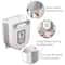 Foldable Hanging Trash Can With Cabinet Hook Portable Countertop Waste Bin For Kitchen Bathroom S 2