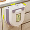 Foldable Hanging Trash Can With Cabinet Hook Portable Countertop Waste Bin For Kitchen Bathroom S 8