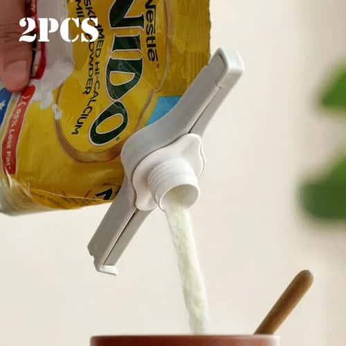 Food Storage Sealing Clips – Moisture-Proof & Dust-Proof Bag Clips for Kitchen Snacks and Seasoning Bottles