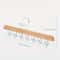 20 Hook Wooden Belt Hanger Organizer Space Saving Scarf Belt Tie Storage Rack For Bedroom Closet 5