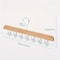 20 Hook Wooden Belt Hanger Organizer Space Saving Scarf Belt Tie Storage Rack For Bedroom Closet 5