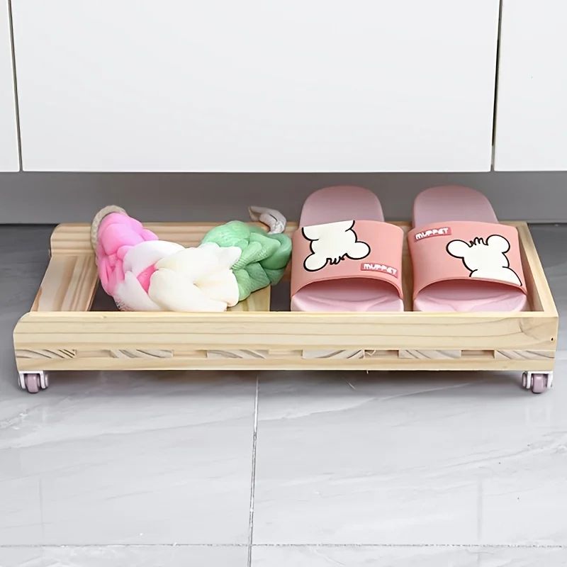 Self Adhesive Furniture Casters No Noise No Scratch Sliding Rollers For Storage Boxes Trash Cans 2