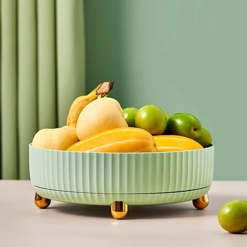 360 Rotating NonSlip Spice Rack Organizer Wide Base Pantry Cabinet Turntable For Kitchen Seasoning 0