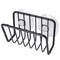 Stainless Steel Sponge Holder With Suction Cup Kitchen Sink Caddy Organizer For Dish Sponges Scru 6