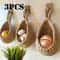 3 Pcs Kitchen Wall Organizers Fruit Vegetable Storage Organizer With Hooks For Kitchen Pantry 0
