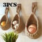 3 Pcs Kitchen Wall Organizers Fruit Vegetable Storage Organizer With Hooks For Kitchen Pantry 0