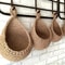 3 Pcs Kitchen Wall Organizers Fruit Vegetable Storage Organizer With Hooks For Kitchen Pantry 3