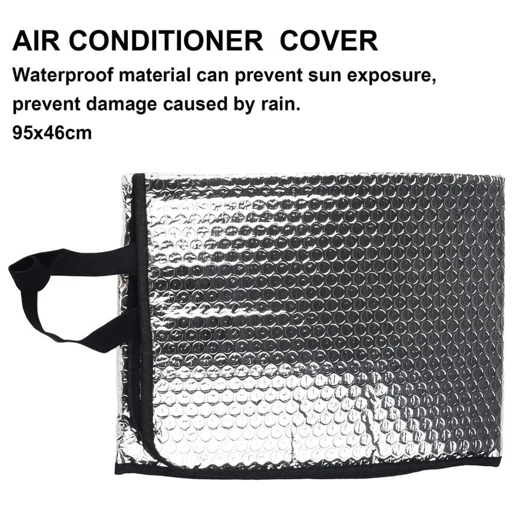 Outdoor Air Conditioner Cover Waterproof Sun Rain Protection AntiDust Snow AC Cleaning Cover For 5
