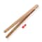 2 Pcs Bamboo Wooden Kitchen Tongs EcoFriendly 7 Inches Toast Salad Tea Serving Tongs 5
