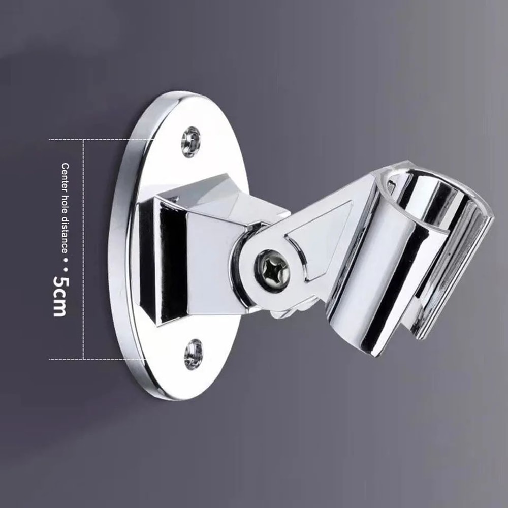 Adjustable WallMounted Shower Head Holder Universal Handheld Sprayer Bracket With Secure Fixed Bas 6