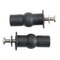 2 Pcs Toilet Seat Fixing Kit Top Fix Expansion Screws With Rubber Well Nuts For Secure Hinge Insta 6