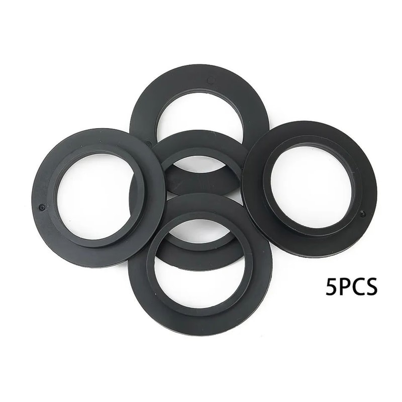 5 Pcs Sink Drain Rubber Seal Gaskets Universal Replacement Washers For Basket Strainer Plugs 2