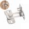 90 Stainless Steel Sliding Door Lock Right Angle Latch Bolt For Barn Doors Cabinets Closets 3