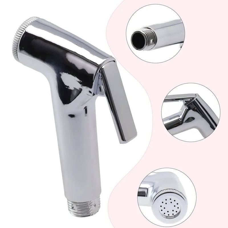 Handheld Bidet Toilet Sprayer SelfCleaning Shattaf Spray Head For Hygienic Bathroom Use 3
