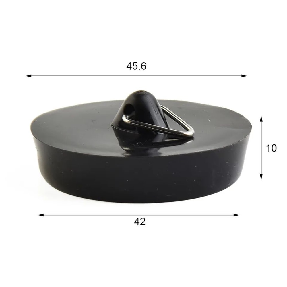 Universal Rubber Drain Stopper LeakProof Sink Floor Drain Plug For Kitchen Bathroom Laundry 5